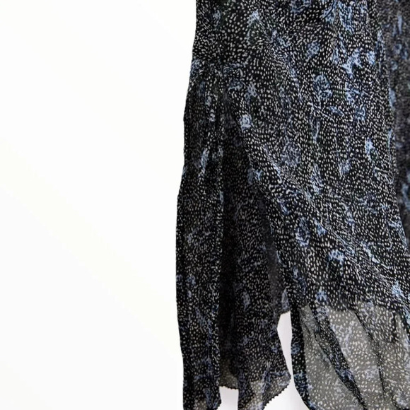 ZARA | Blue | PRINTED TOP - Picture 7 of 13